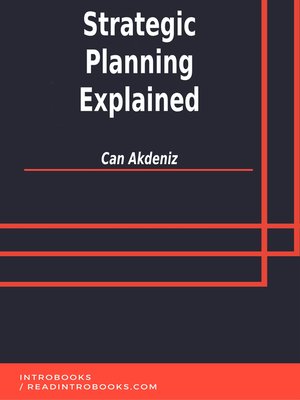 cover image of Strategic Planning Explained